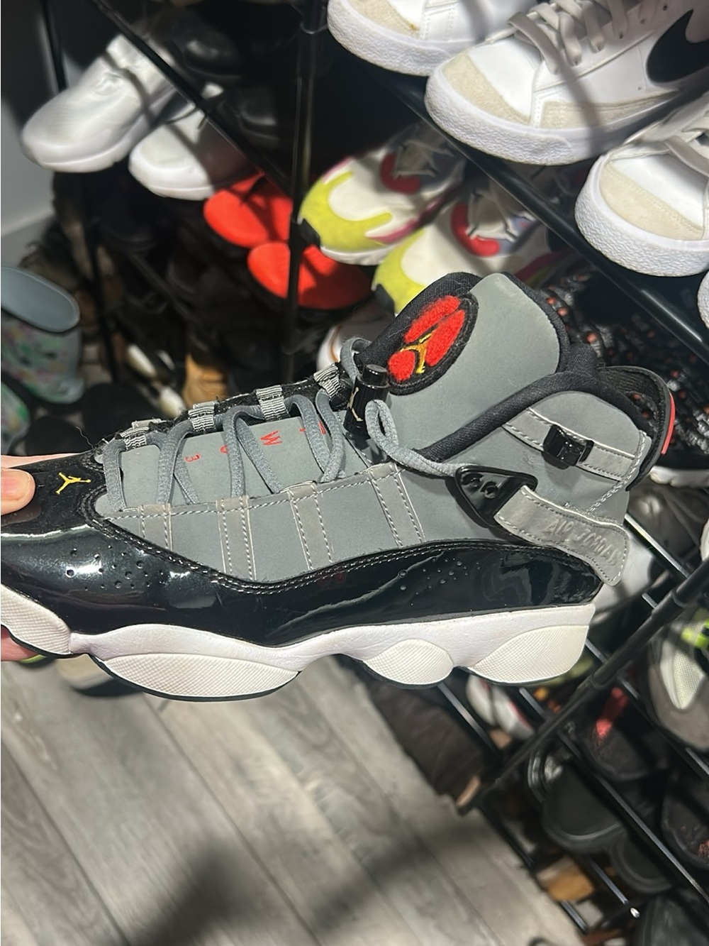 Jordan 6 rings light graphite